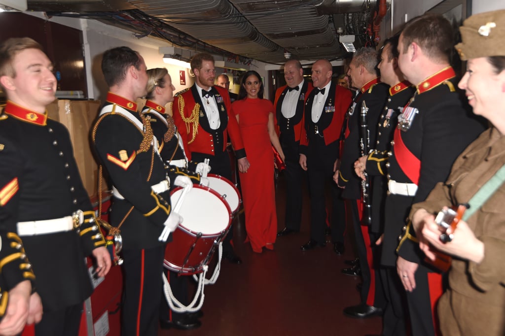 Prince Harry and Meghan Markle at Mountbatten Music Festival