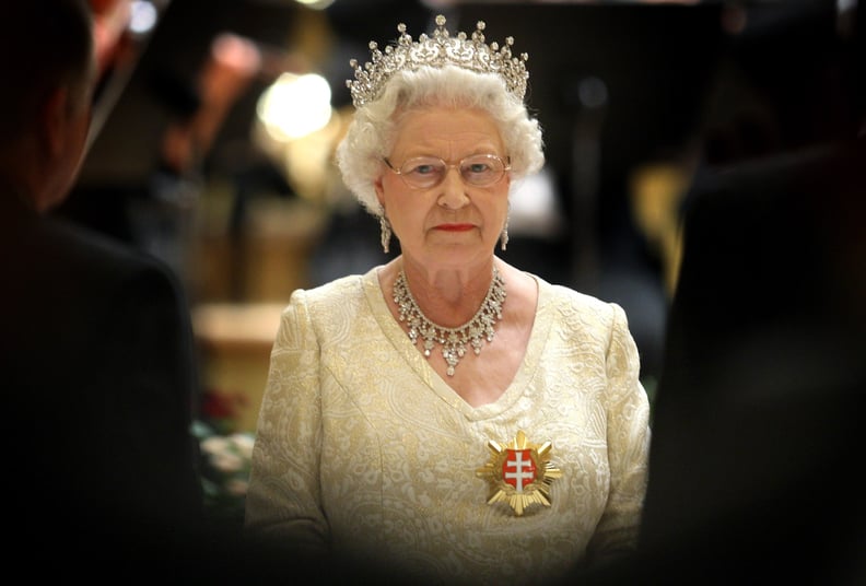 Queen Elizabeth II visits Slovakia in 2008.