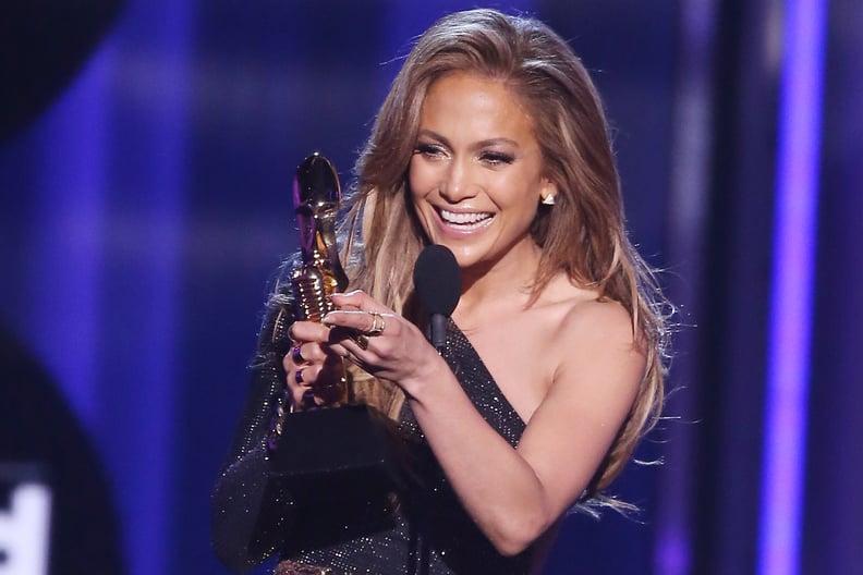 LAS VEGAS, NV - MAY 18:  Jennifer Lopez accepts the Icon Award onstage during the 2014 Billboard Music Awards held at MGM Grand Garden Arena on May 18, 2014 in Las Vegas, Nevada.  (Photo by Michael Tran/FilmMagic)