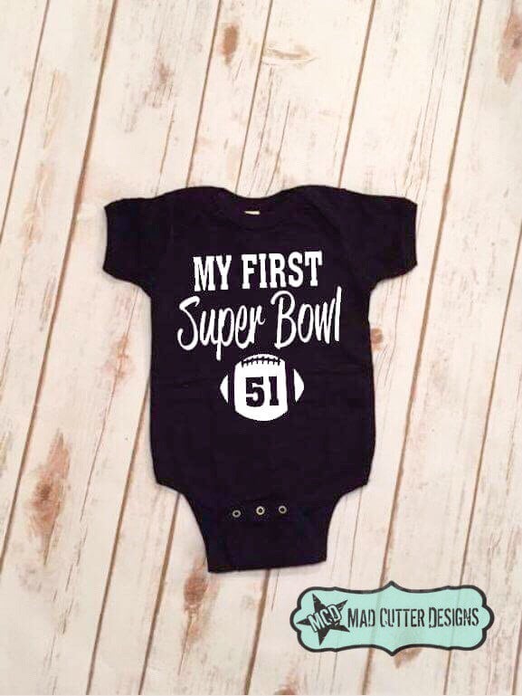 My First Super Bowl Onesie