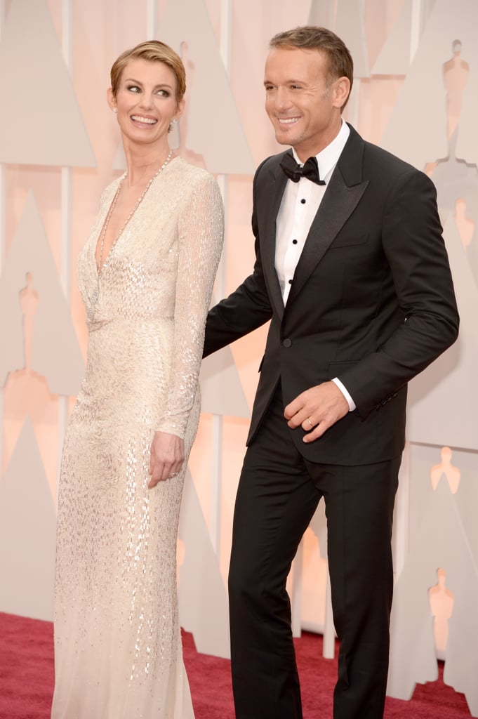Faith Hill and Tim McGraw at the Oscars 2015