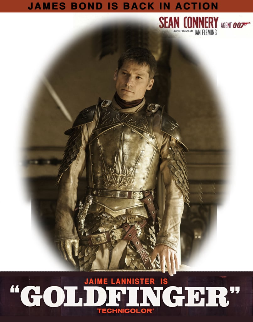 To be fair, Jamie does have a literal gold finger now.