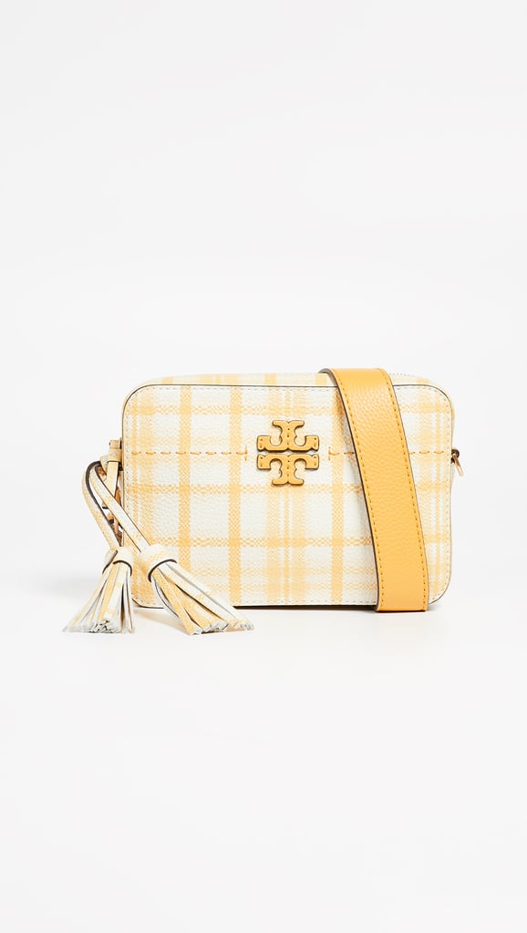 Tory Burch Mcgraw Plaid Camera Bag