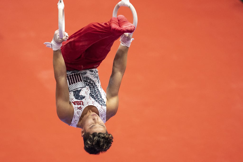 Yul Moldauer at the 2021 World Gymnastics Championships All-Around Final