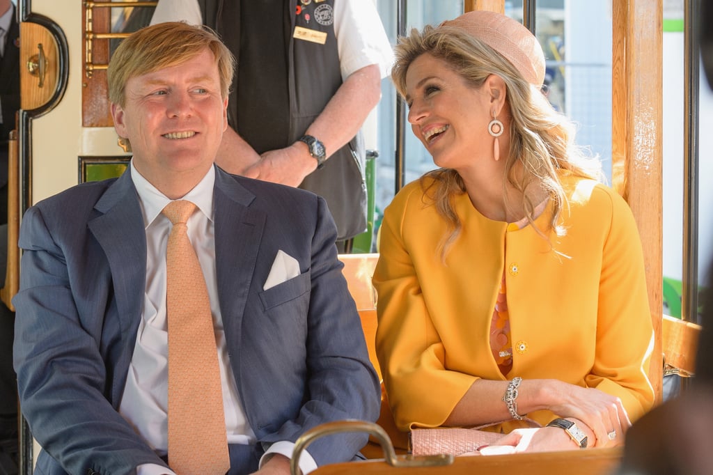 Queen Maxima's Marigold Coat in New Zealand November 2016