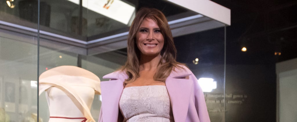 Melania Trump's Inaugural Dress at Smithsonian Museum