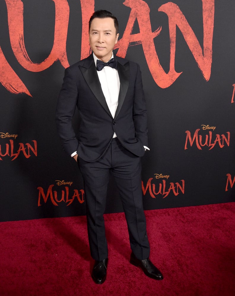 Donnie Yen at the World Premiere of Mulan in LA