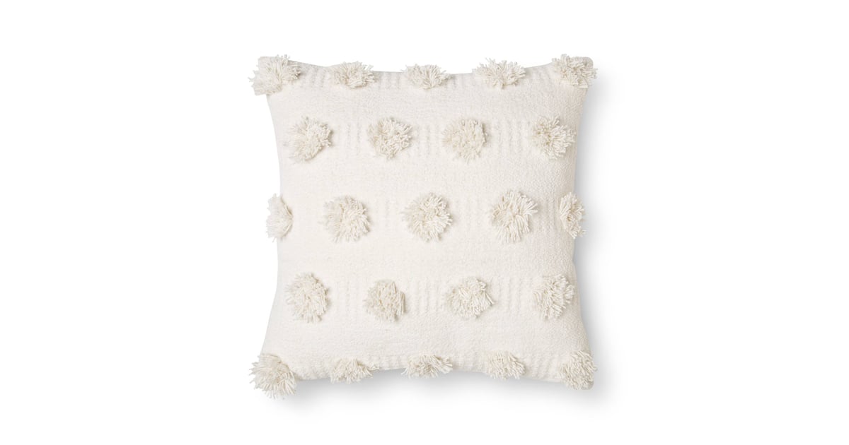 Cream Pom Pom Decorative Pillow (20) Mother's Day Decor Gifts From
