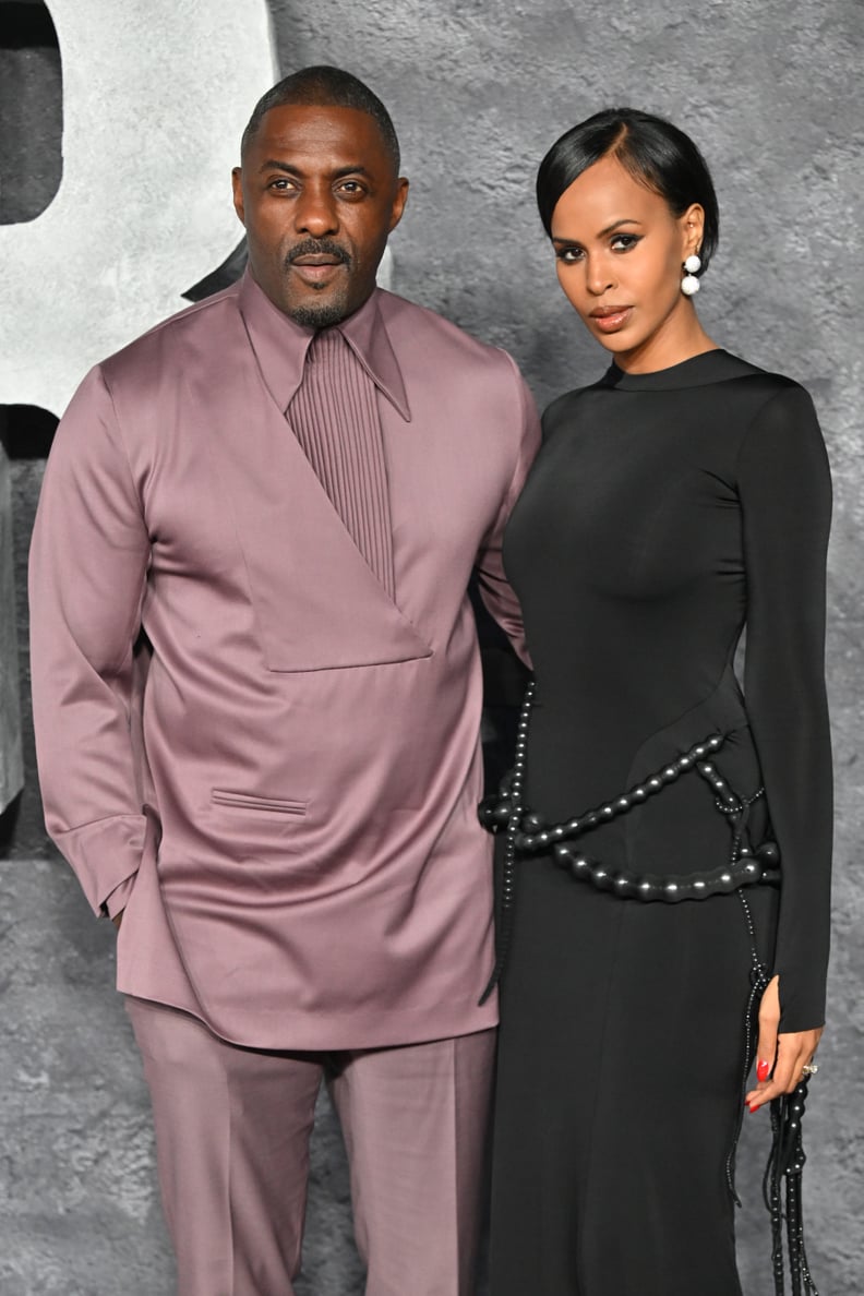 Idris Elba and Sabrina Dhowre Elba at the "Luther: The Fallen Sun" Premiere