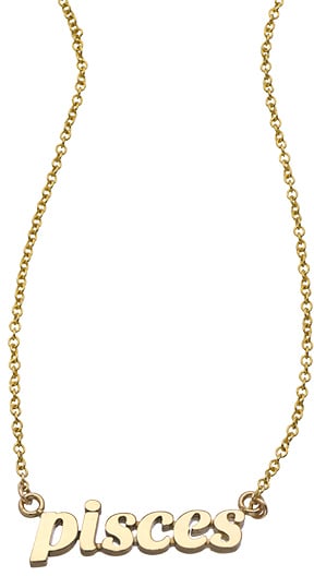Ariel Gordon 14k Gold Zodiac Charm Necklace