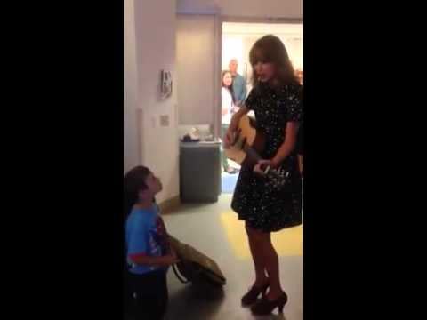 She Takes Time to Visit Sick Young Fans