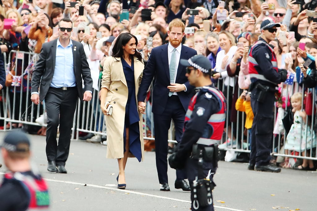 Meghan Markle Wears Dion Lee Dress October 2018