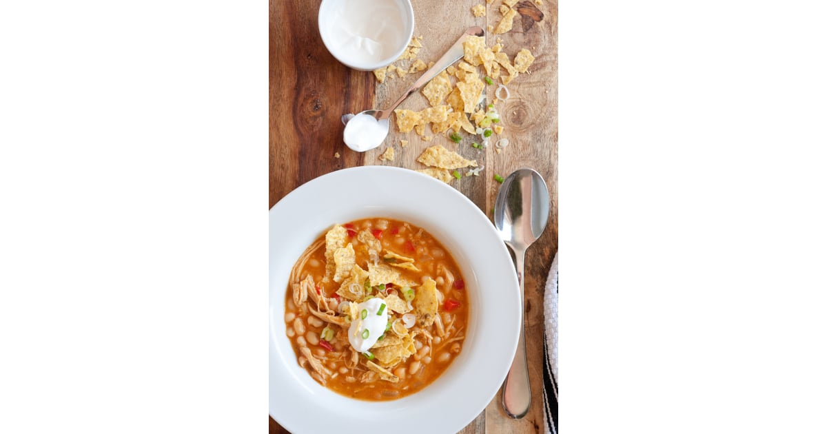 Turkey Enchilada Soup Healthy Summer SlowCooker Recipes POPSUGAR