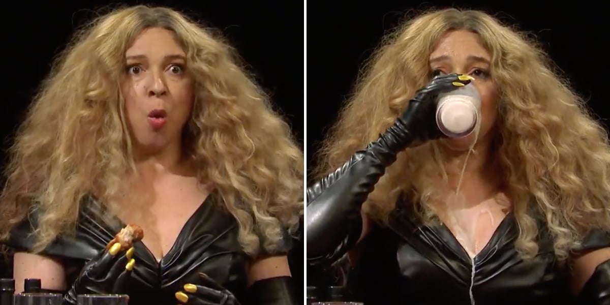 Watch SNL's Beyoncé Hot Ones Skit With Maya Rudolph, Video