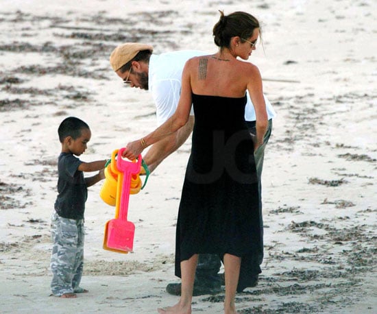 Brad Pitt And Angelina Jolie S Relationship Was Confirmed When They Celebrate Angelina Jolie S 37th With A Look Back At Her Life Popsugar Celebrity Photo 21