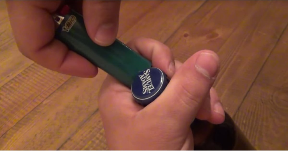 How To Open A Bottle With A Lighter Popsugar Smart Living
