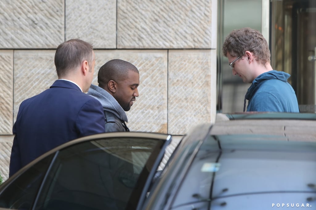 Kim and Kanye Attend a Wedding in Prague During Honeymoon