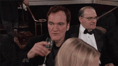 "Quentin Tarantino is here, star of all my sexual nightmares." — Tina, burning 2013 nominee Quentin Tarantino