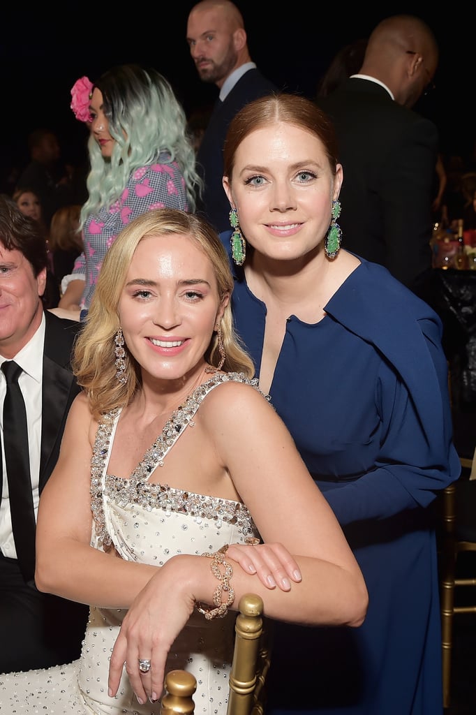 Pictured: Emily Blunt and Amy Adams