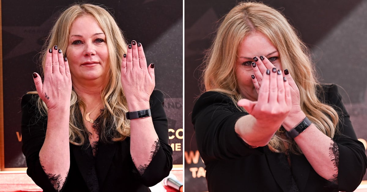 Christina Applegate's Walk of Fame Nails Hold a Powerful Message About Her MS Diagnosis