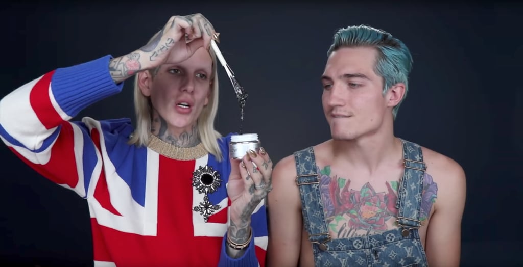 While emitting sparkle rays from your face may sound like a religious experience, in reality Jeffree said that the actual ritual will feel a lot like what you're used to with peel-off masks. That's because "the glitter is encapsulated in a gel, [so] you're not going to feel it. It's just going to look really cool for selfies and Instagram."
