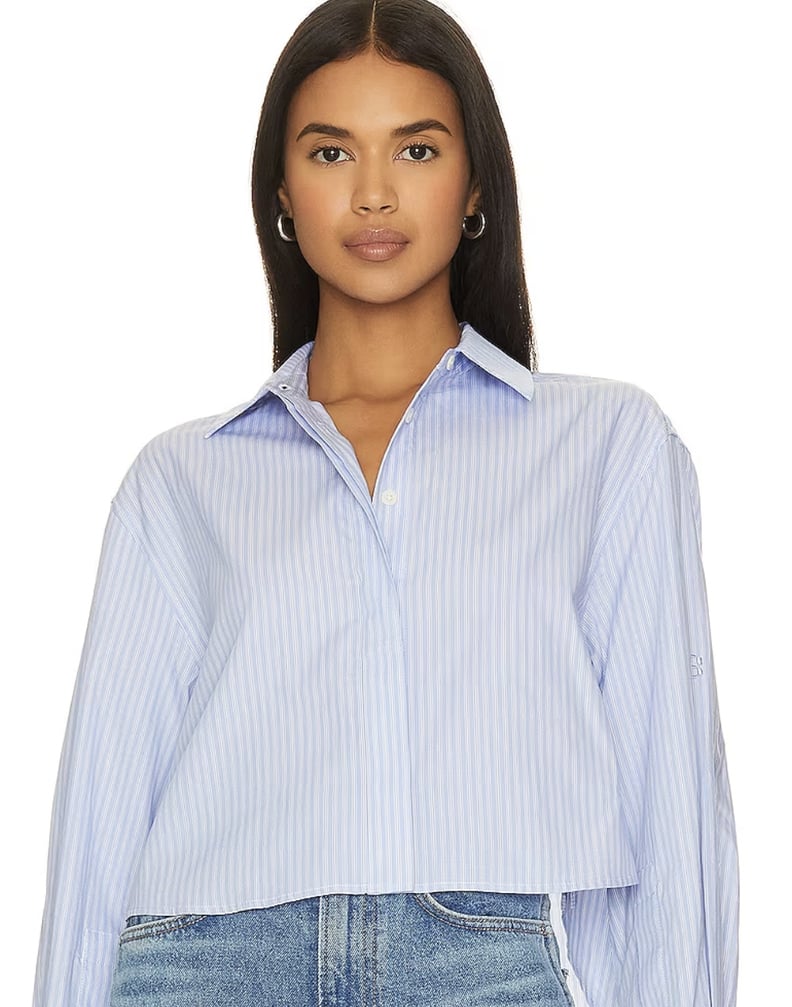 Best Cropped Button-Down Shirt
