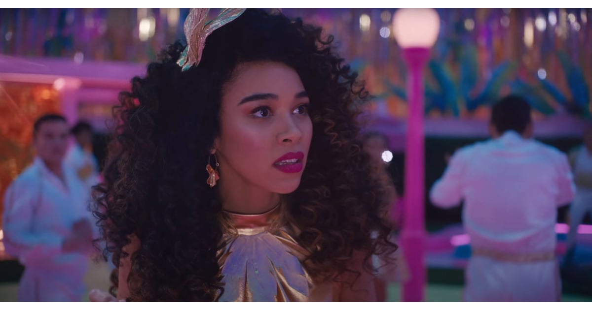 Alexandra Shipp as Writer Barbie | Barbie Cast Next to Photos of the