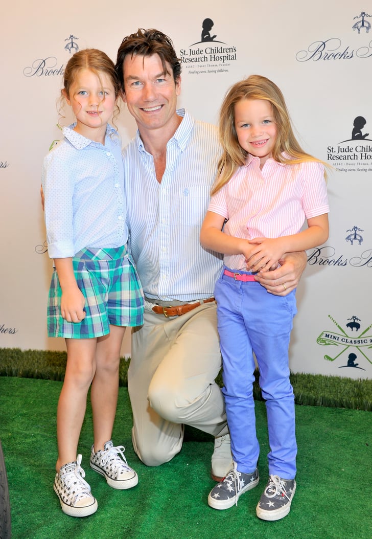 Jerry O'Connell and Rebecca Romijn's Twin Daughters in LA ...