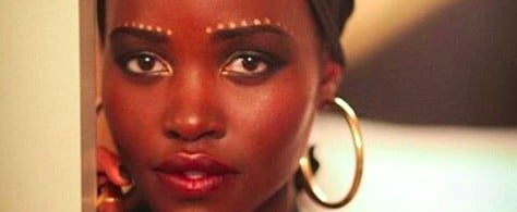 Lupita Nyong'o Eyebrow Makeup