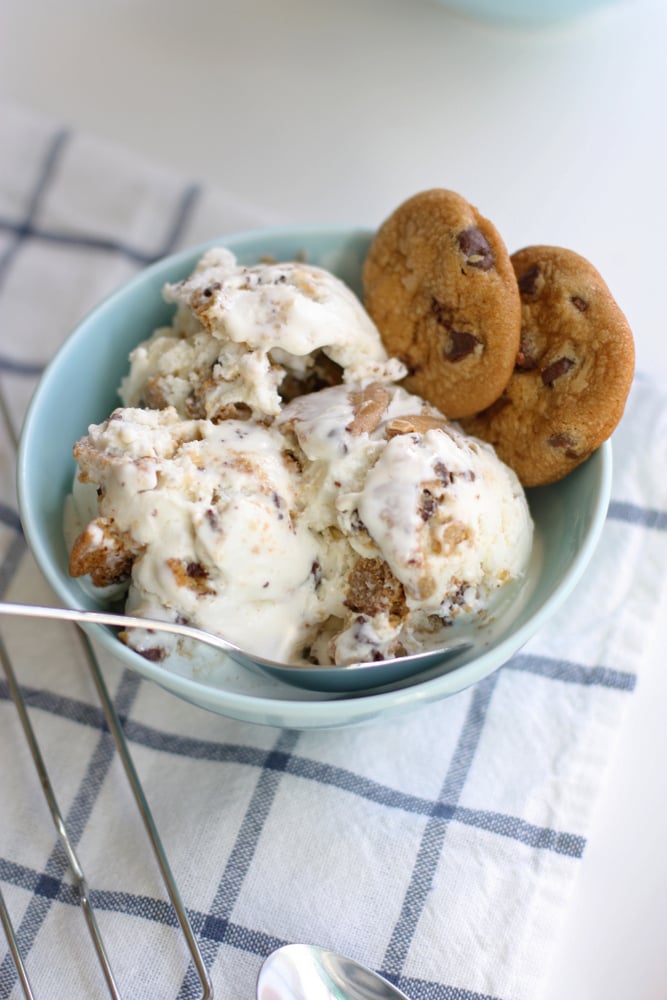 Chocolate Chip Cookie Cheesecake Ice Cream  NoBake Cheesecake Recipes  POPSUGAR Food Photo 23