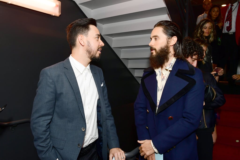 Pictured: Mike Shinoda and Jared Leto