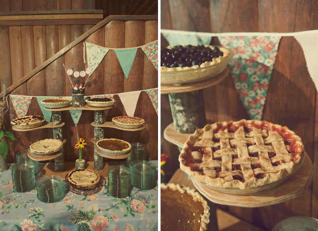 Homemade Pie Table Homemade Pie Table