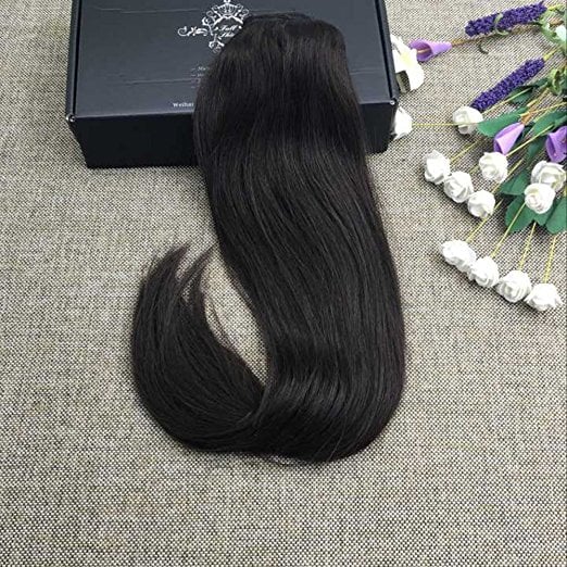 Full Shine Piece Double Weft Clip in Human Hair Extensions