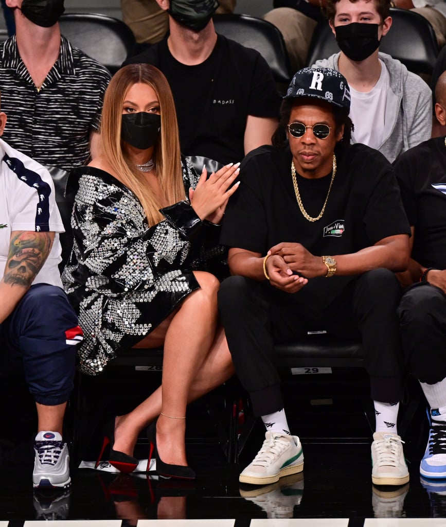 Beyoncé and JAY-Z's Basketball-Game Outfits