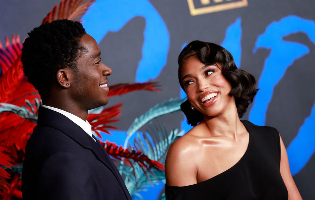 Feb. 15, 2023: Lori Harvey and Damson Idris at the "Snowfall" Season 6 Premiere