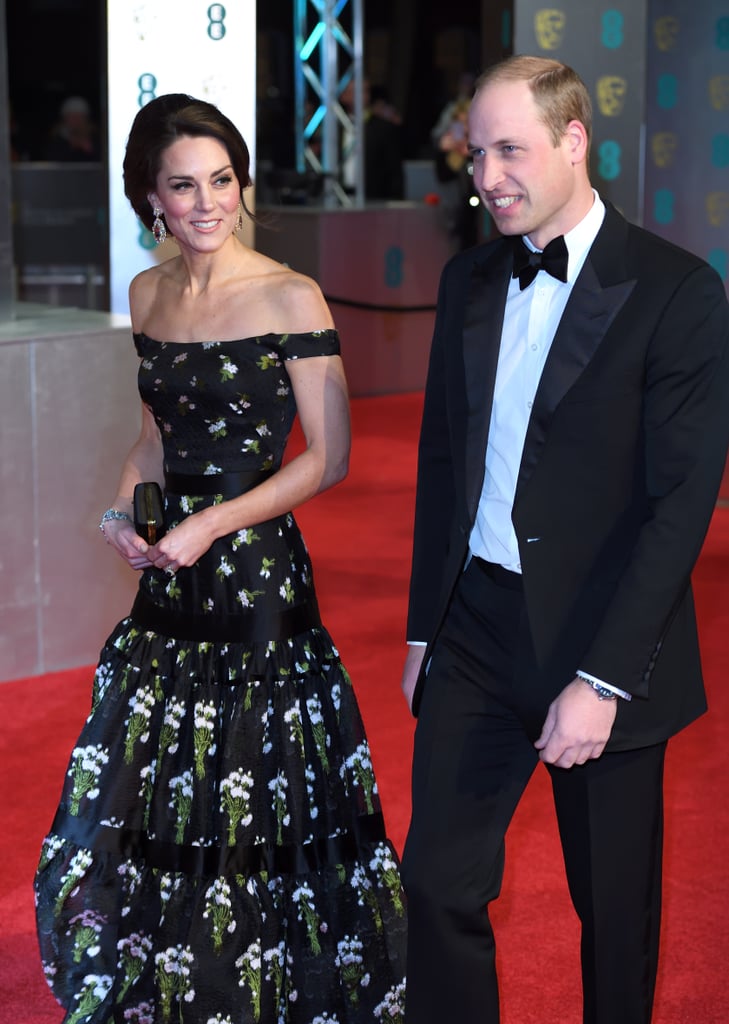 Prince William and Kate Middleton at the BAFTA Awards