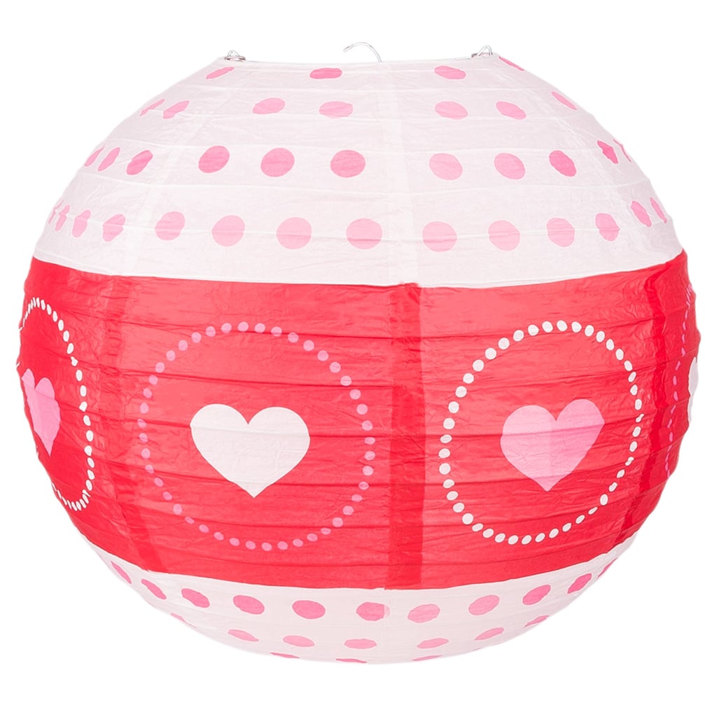 Valentine's Day Heart Paper Lantern Valentine's Day Decor From