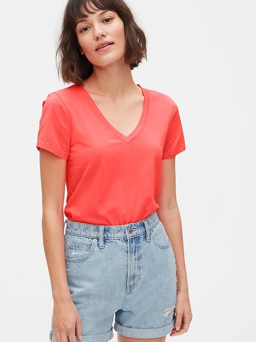 Gap Vintage Wash V-Neck T-Shirt