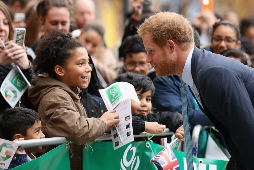 Prince Harry Visits Mildmay Hospital December 2015