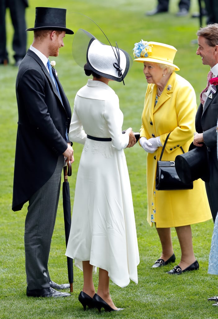 Prince Harry and Meghan Markle attended the 2018 Royal Ascot with the queen.