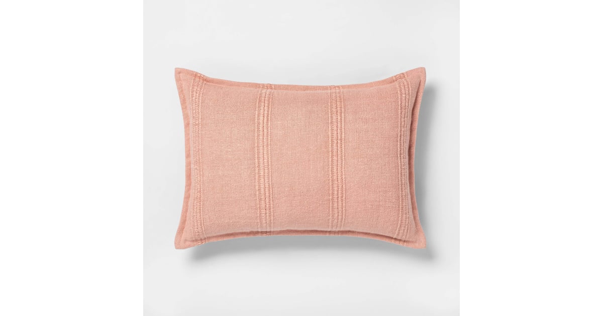 Textured Stripe Lumbar Pillow Copper See Target's New Spring 2020