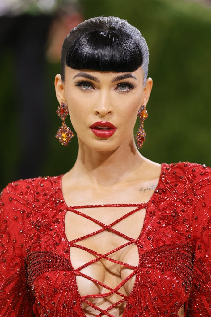 Megan Fox's Red Dundas Dress at the 2021 Met Gala