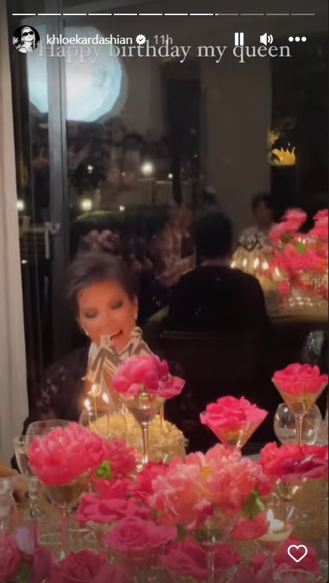 Kris Jenner's Family Dress Up as Her for Her Birthday