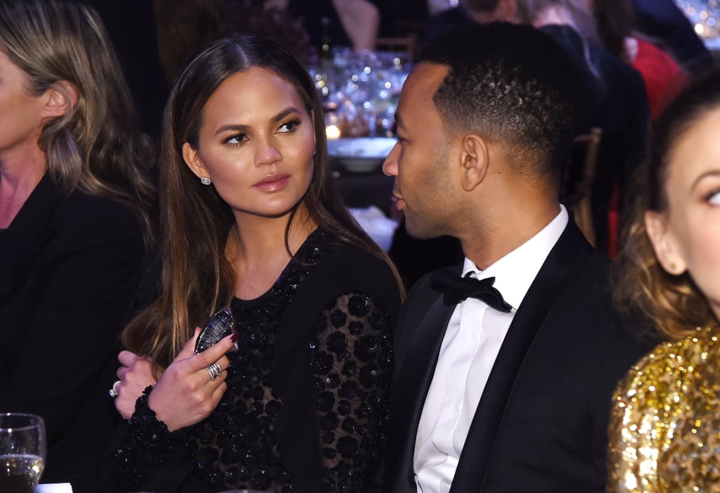 Chrissy Teigen and John Legend at the Golden Heart Awards
