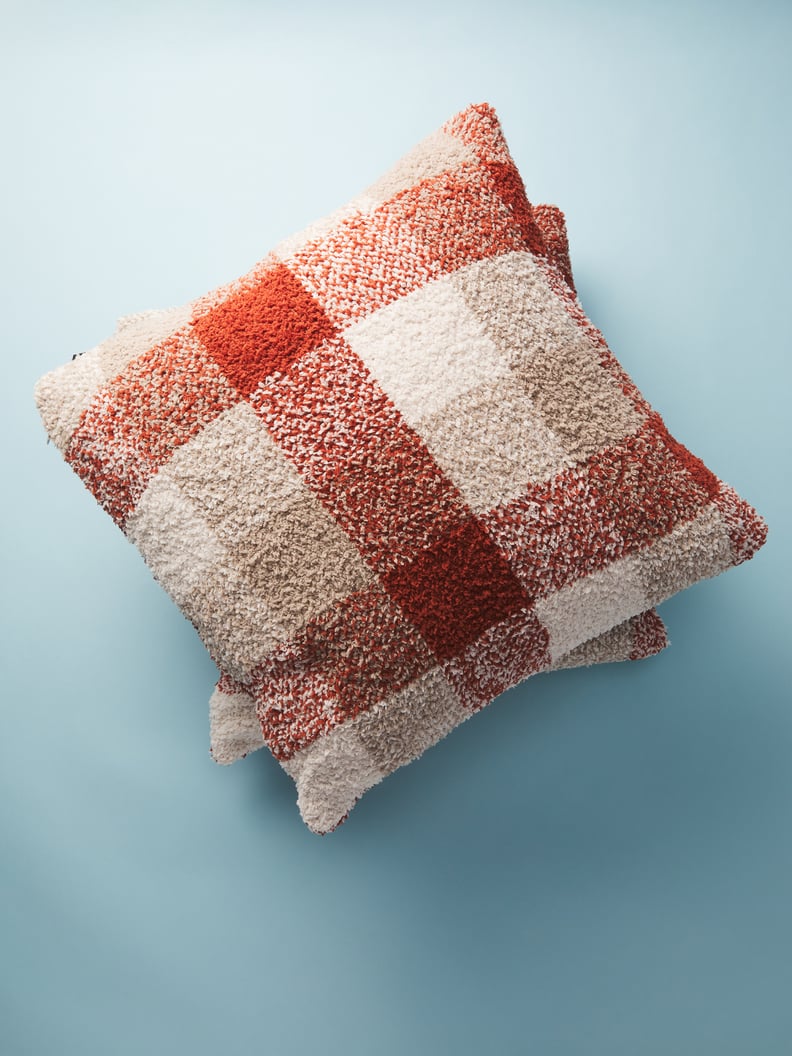 Soft Woven Plaid Pillows