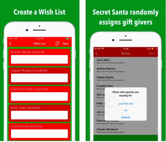 Secret Santa — Gift Exchange