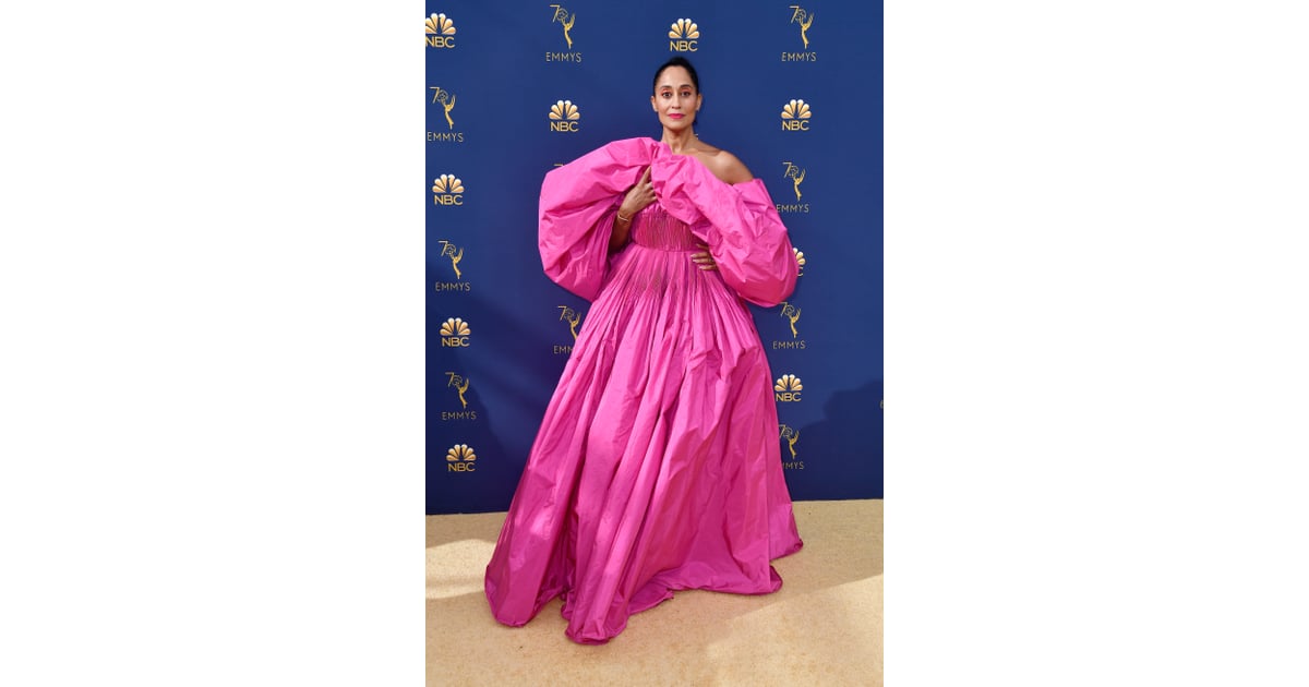 tracee ellis ross pink valentino