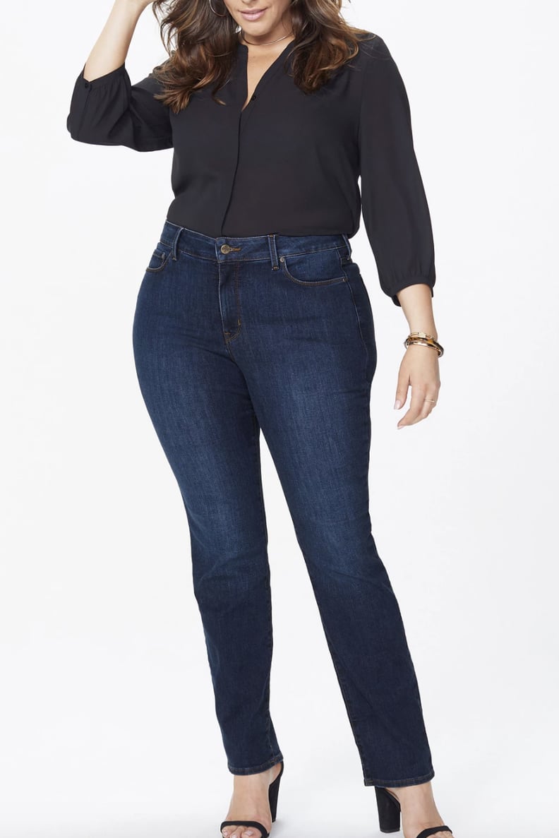 Everyday Jeans: NYDJ Plus Size Marilyn Straight Leg Jeans