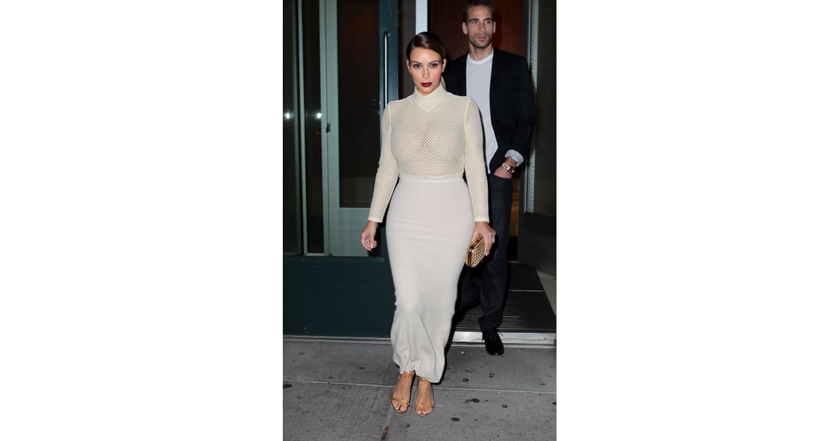 That Time You Couldn't Tell If She Was Wearing a Bra or Not Kim