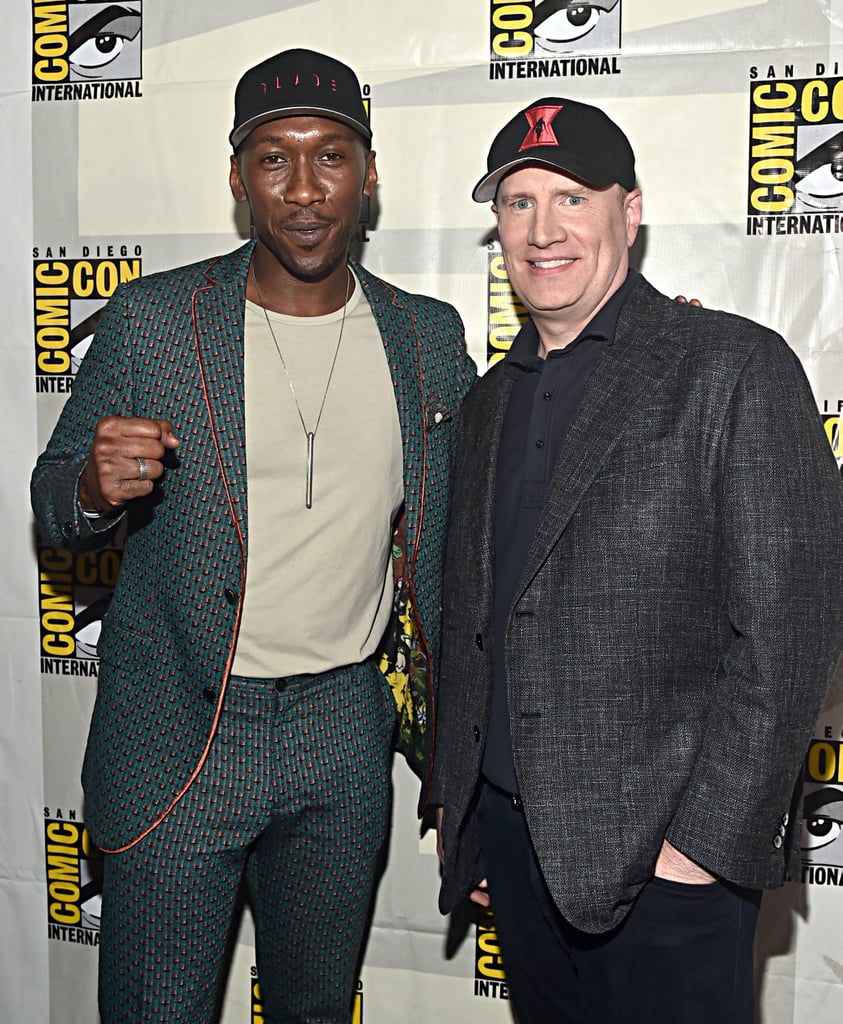 Pictured: Mahershala Ali and Kevin Feige at San Diego Comic-Con.